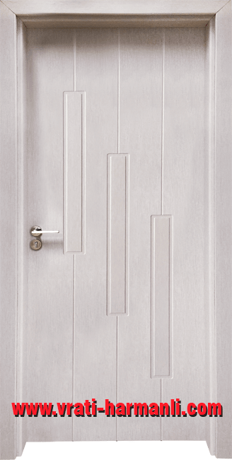 Интериорна врата Гама 206p, цвят Перла